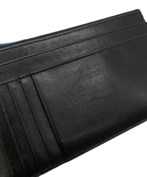 JIMMY CHOO（ジミーチュウ）JIMMY CHOO (ジミーチュウ) フラグメントケース ブラック×ブルーの古着・服飾アイテム