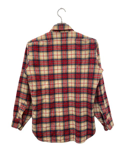 PENDLETON（ペンドルトン）PENDLETON (ペンドルトン) 長袖シャツ レッド サイズ:Mの古着・服飾アイテム