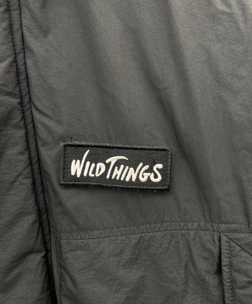 WILD THINGS（ワイルドシングス）WILD THINGS (ワイルドシングス) ダウンジャケット ブラック サイズ:Lの古着・服飾アイテム
