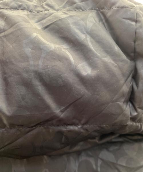 COACH（コーチ）COACH (コーチ) ダウンコート ブラック サイズ:Ｓの古着・服飾アイテム