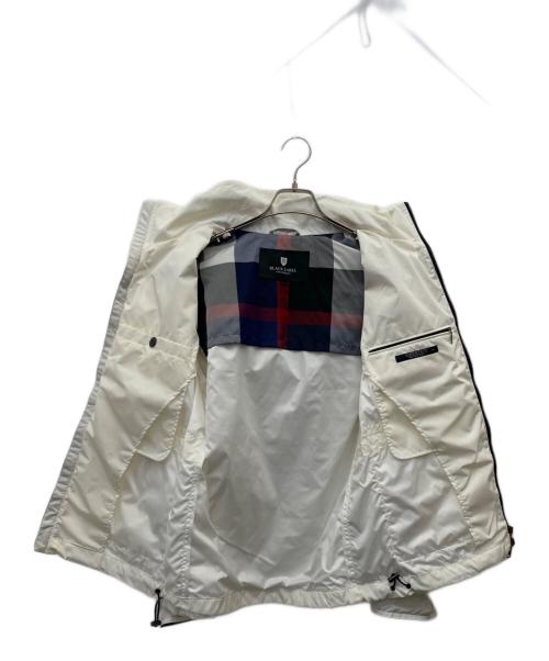 BLACK LABEL CRESTBRIDGE（ブラックレーベル クレストブリッジ）BLACK LABEL CRESTBRIDGE (ブラックレーベル クレストブリッジ) ナイロンジャケット ホワイト サイズ:Lの古着・服飾アイテム