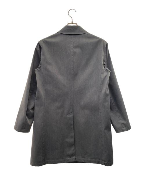 BLACK LABEL CRESTBRIDGE（ブラックレーベル クレストブリッジ）BLACK LABEL CRESTBRIDGE (ブラックレーベル クレストブリッジ) ステンカラーコート グレー サイズ:Ｍの古着・服飾アイテム