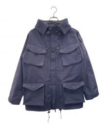 HOUSTON（ヒューストン）の古着「マウンテンパーカー」｜ブルー