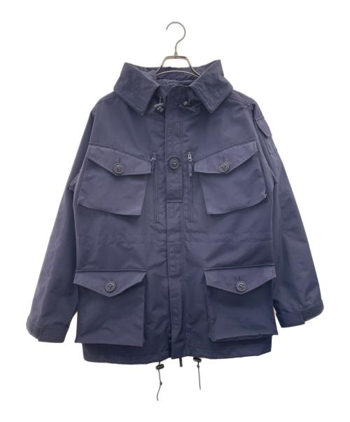 HOUSTON（ヒューストン）HOUSTON (ヒューストン) マウンテンパーカー ブルー サイズ:Sの古着・服飾アイテム