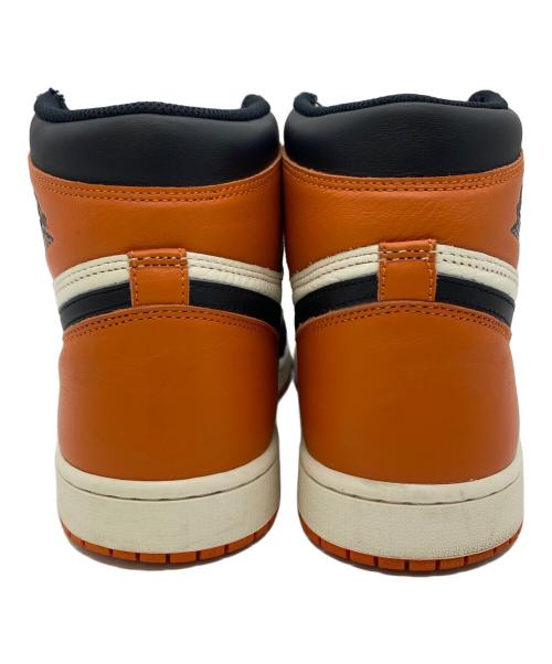 NIKE（ナイキ）NIKE (ナイキ) AIR JORDAN1 Retro High OG Shattered Backboard オレンジ×ブラック サイズ:28.5㎝の古着・服飾アイテム