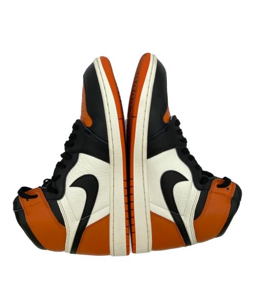 NIKE（ナイキ）NIKE (ナイキ) AIR JORDAN1 Retro High OG Shattered Backboard オレンジ×ブラック サイズ:28.5㎝の古着・服飾アイテム