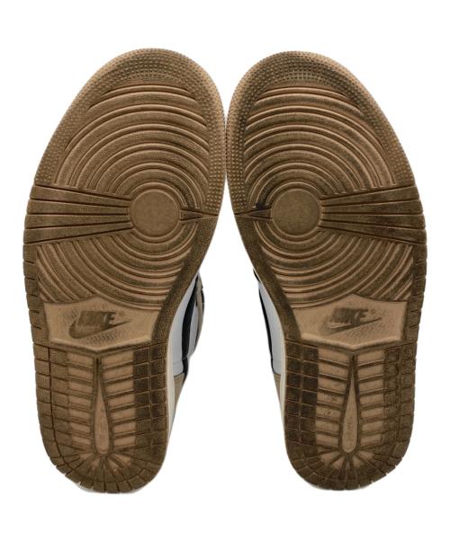 NIKE（ナイキ）NIKE (ナイキ) Air Jordan 1 Retro High OG(エアジョーダン1 レトロ ハイ ゴー） ホワイト×ベージュ サイズ:27.5の古着・服飾アイテム