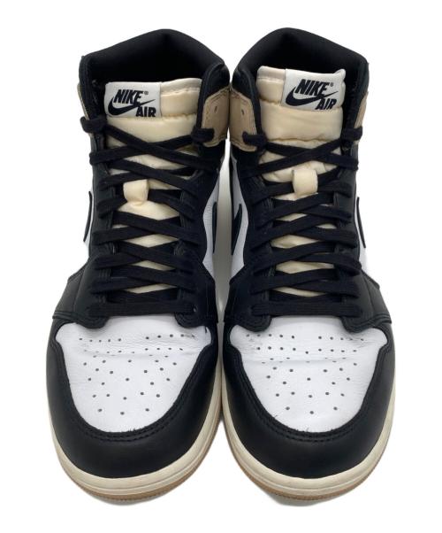 NIKE（ナイキ）NIKE (ナイキ) Air Jordan 1 Retro High OG(エアジョーダン1 レトロ ハイ ゴー） ホワイト×ベージュ サイズ:27.5の古着・服飾アイテム