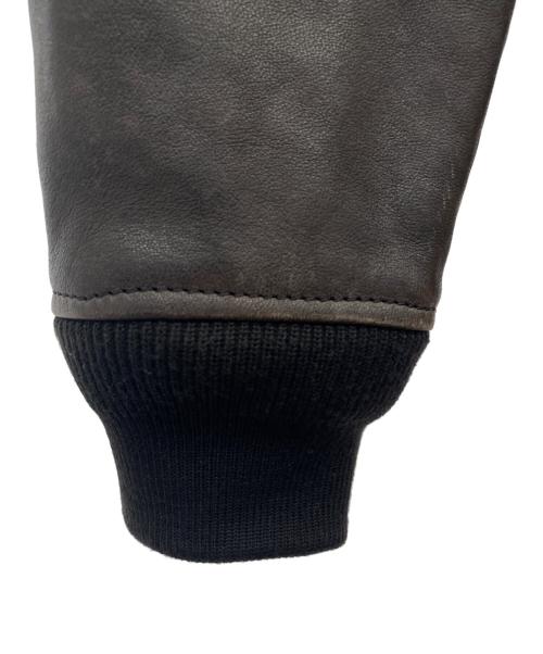 AVIREX（アヴィレックス）AVIREX (アヴィレックス) レザージャケット ブラウン サイズ:Mの古着・服飾アイテム