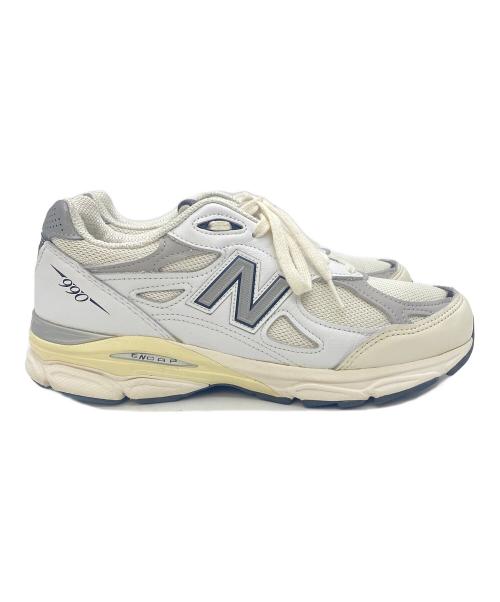 NEW BALANCE（ニューバランス）NEW BALANCE (ニューバランス) ローカットスニーカー ホワイト サイズ:26㎝の古着・服飾アイテム