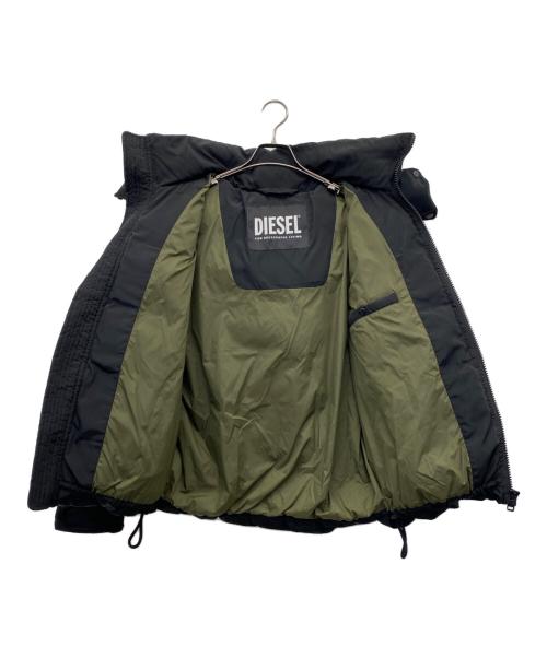 DIESEL（ディーゼル）DIESEL (ディーゼル) 中綿ジャケット ブラック サイズ:Mの古着・服飾アイテム