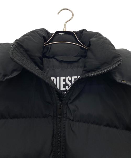 DIESEL（ディーゼル）DIESEL (ディーゼル) 中綿ジャケット ブラック サイズ:Mの古着・服飾アイテム
