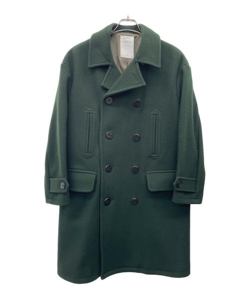 Mr.Gentleman（ミスタージェントルマン）Mr.Gentleman (ミスタージェントルマン) チェスターコート グリーン サイズ:Sの古着・服飾アイテム