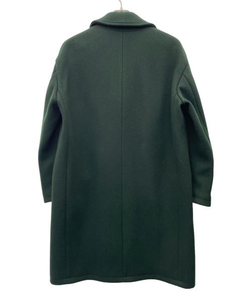 Mr.Gentleman（ミスタージェントルマン）Mr.Gentleman (ミスタージェントルマン) チェスターコート グリーン サイズ:Sの古着・服飾アイテム