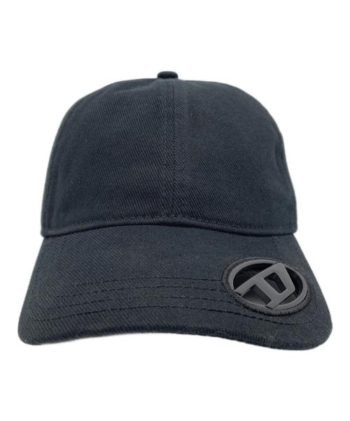 DIESEL（ディーゼル）DIESEL (ディーゼル) ベースボールキャップ ブラックの古着・服飾アイテム