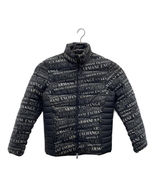 ARMANI EXCHANGE（アルマーニ エクスチェンジ）ARMANI EXCHANGE (アルマーニ エクスチェンジ) 中綿ジャケット ブラック サイズ:Sの古着・服飾アイテム