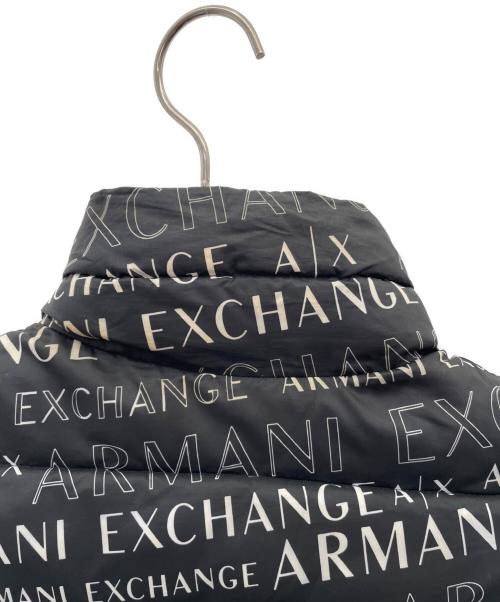 ARMANI EXCHANGE（アルマーニ エクスチェンジ）ARMANI EXCHANGE (アルマーニ エクスチェンジ) 中綿ジャケット ブラック サイズ:Sの古着・服飾アイテム