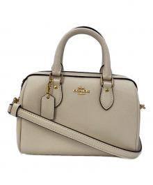 COACH（コーチ）の古着「2WAYバッグ」｜アイボリー