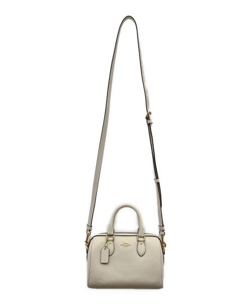 COACH（コーチ）COACH (コーチ) 2WAYバッグ アイボリーの古着・服飾アイテム
