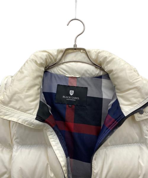BLACK LABEL CRESTBRIDGE（ブラックレーベル クレストブリッジ）BLACK LABEL CRESTBRIDGE (ブラックレーベル クレストブリッジ) ダウンジャケット ホワイト サイズ:ＬＬの古着・服飾アイテム