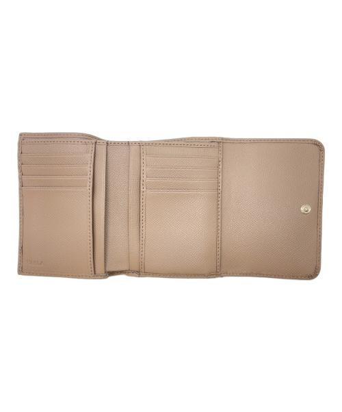 FURLA（フルラ）FURLA (フルラ) 3つ折り財布 ベージュの古着・服飾アイテム