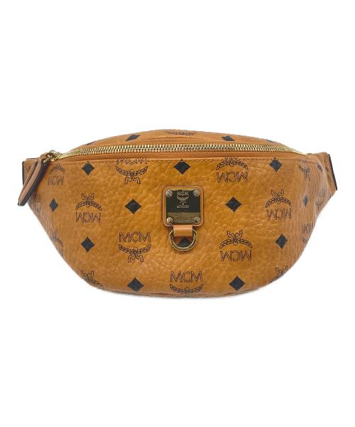 MCM（エムシーエム）MCM (エムシーエム) ウエストバッグ ベージュの古着・服飾アイテム