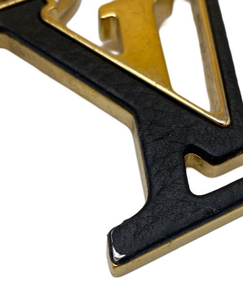 LOUIS VUITTON（ルイ ヴィトン）LOUIS VUITTON (ルイ ヴィトン) ポルトクレLVカプシーヌ ブラック×ゴールドの古着・服飾アイテム