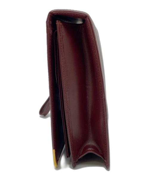 Cartier（カルティエ）Cartier (カルティエ) セカンドバッグ ボルドーの古着・服飾アイテム