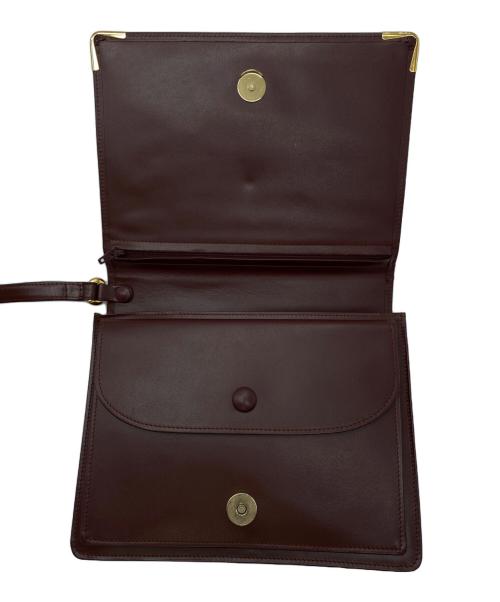 Cartier（カルティエ）Cartier (カルティエ) セカンドバッグ ボルドーの古着・服飾アイテム