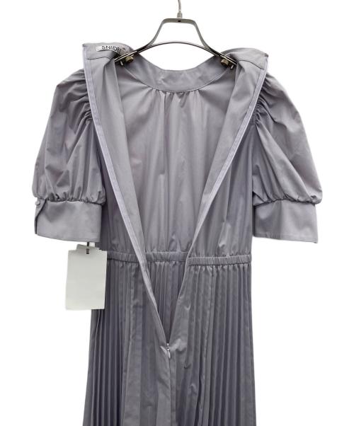Snidel（スナイデル）Snidel (スナイデル) 半袖ワンピース パープル サイズ:ＦＲＥＥの古着・服飾アイテム