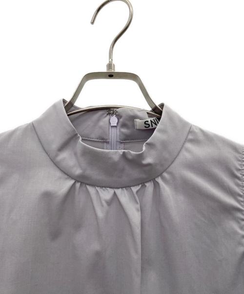 Snidel（スナイデル）Snidel (スナイデル) 半袖ワンピース パープル サイズ:ＦＲＥＥの古着・服飾アイテム