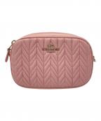 COACHコーチ）の古着「ウエストバッグ」｜ピンク