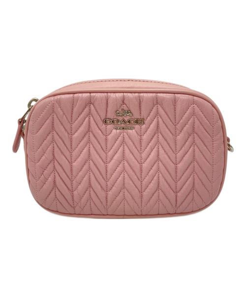 COACH（コーチ）COACH (コーチ) ウエストバッグ ピンクの古着・服飾アイテム