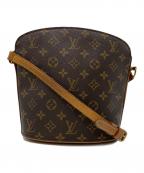 LOUIS VUITTONルイ ヴィトン）の古着「ショルダーポーチ　モノグラム　ドルーオ」｜ブラウン