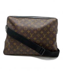 LOUIS VUITTON（ルイ ヴィトン）の古着「ショルダーバッグ モノグラム･マカサー トーレス」｜ブラウン