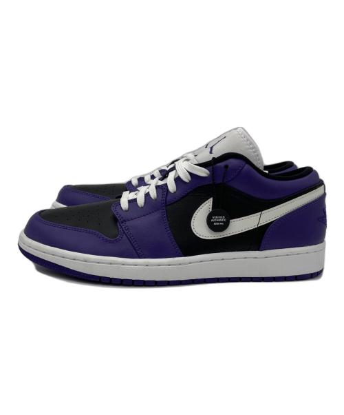 NIKE（ナイキ）NIKE (ナイキ) Air Jordan 1 Low（エアジョーダン1 ロー） パープル サイズ:27の古着・服飾アイテム