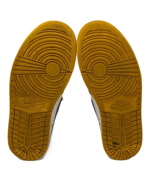 NIKE（ナイキ）NIKE (ナイキ) Air Jordan 1 High OG(エアジョーダン1 ハイ OG) パープル×イエロー サイズ:27.5cmの古着・服飾アイテム