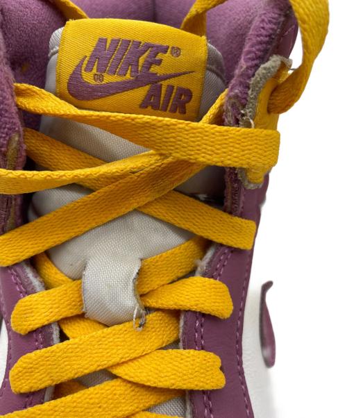 NIKE（ナイキ）NIKE (ナイキ) Air Jordan 1 High OG(エアジョーダン1 ハイ OG) パープル×イエロー サイズ:27.5cmの古着・服飾アイテム