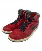NIKEナイキ）の古着「AIR JORDAN 1 RETRO HIGH PREMIER(エアジョーダン 1 レトロ　ハイ プレミア アーバンヘイズ)」｜レッド