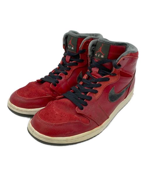 NIKE（ナイキ）NIKE (ナイキ) AIR JORDAN 1 RETRO HIGH PREMIER(エアジョーダン 1 レトロ　ハイ プレミア アーバンヘイズ) レッド サイズ:27.5の古着・服飾アイテム