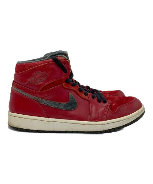 NIKE（ナイキ）NIKE (ナイキ) AIR JORDAN 1 RETRO HIGH PREMIER(エアジョーダン 1 レトロ　ハイ プレミア アーバンヘイズ) レッド サイズ:27.5の古着・服飾アイテム