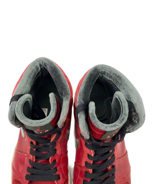 NIKE（ナイキ）NIKE (ナイキ) AIR JORDAN 1 RETRO HIGH PREMIER(エアジョーダン 1 レトロ　ハイ プレミア アーバンヘイズ) レッド サイズ:27.5の古着・服飾アイテム