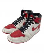 NIKEナイキ）の古着「AIR JORDAN 1 RETRO HIGH OG（ エアジョーダン 1 レトロ ハイ OG）」｜レッド