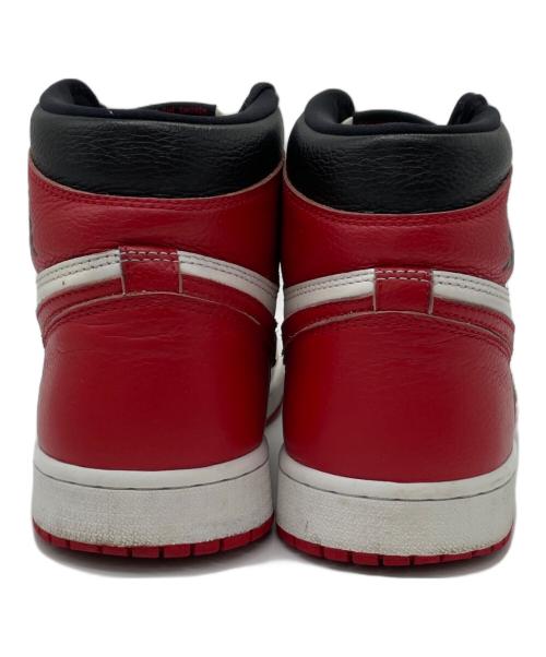 NIKE（ナイキ）NIKE (ナイキ) AIR JORDAN 1 RETRO HIGH OG（ エアジョーダン 1 レトロ ハイ OG） レッド サイズ:27cmの古着・服飾アイテム