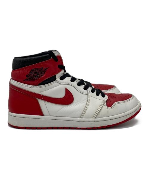 NIKE（ナイキ）NIKE (ナイキ) AIR JORDAN 1 RETRO HIGH OG（ エアジョーダン 1 レトロ ハイ OG） レッド サイズ:27cmの古着・服飾アイテム