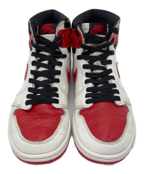 NIKE（ナイキ）NIKE (ナイキ) AIR JORDAN 1 RETRO HIGH OG（ エアジョーダン 1 レトロ ハイ OG） レッド サイズ:27cmの古着・服飾アイテム