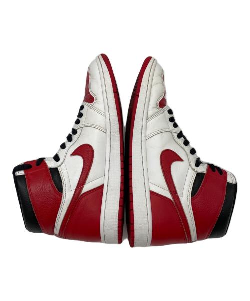 NIKE（ナイキ）NIKE (ナイキ) AIR JORDAN 1 RETRO HIGH OG（ エアジョーダン 1 レトロ ハイ OG） レッド サイズ:27cmの古着・服飾アイテム