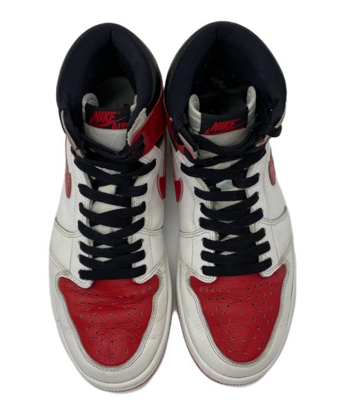 NIKE（ナイキ）NIKE (ナイキ) AIR JORDAN 1 RETRO HIGH OG（ エアジョーダン 1 レトロ ハイ OG） レッド サイズ:27cmの古着・服飾アイテム