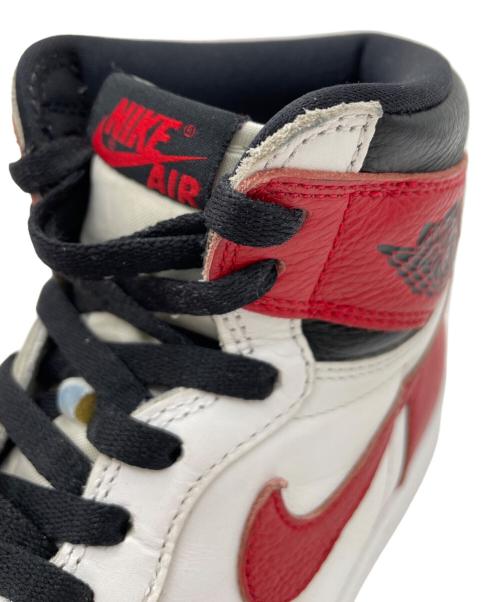 NIKE（ナイキ）NIKE (ナイキ) AIR JORDAN 1 RETRO HIGH OG（ エアジョーダン 1 レトロ ハイ OG） レッド サイズ:27cmの古着・服飾アイテム