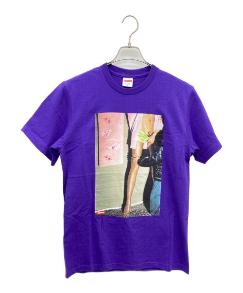 SUPREME（シュプリーム）SUPREME (シュプリーム) 半袖カットソー パープル サイズ:Sの古着・服飾アイテム